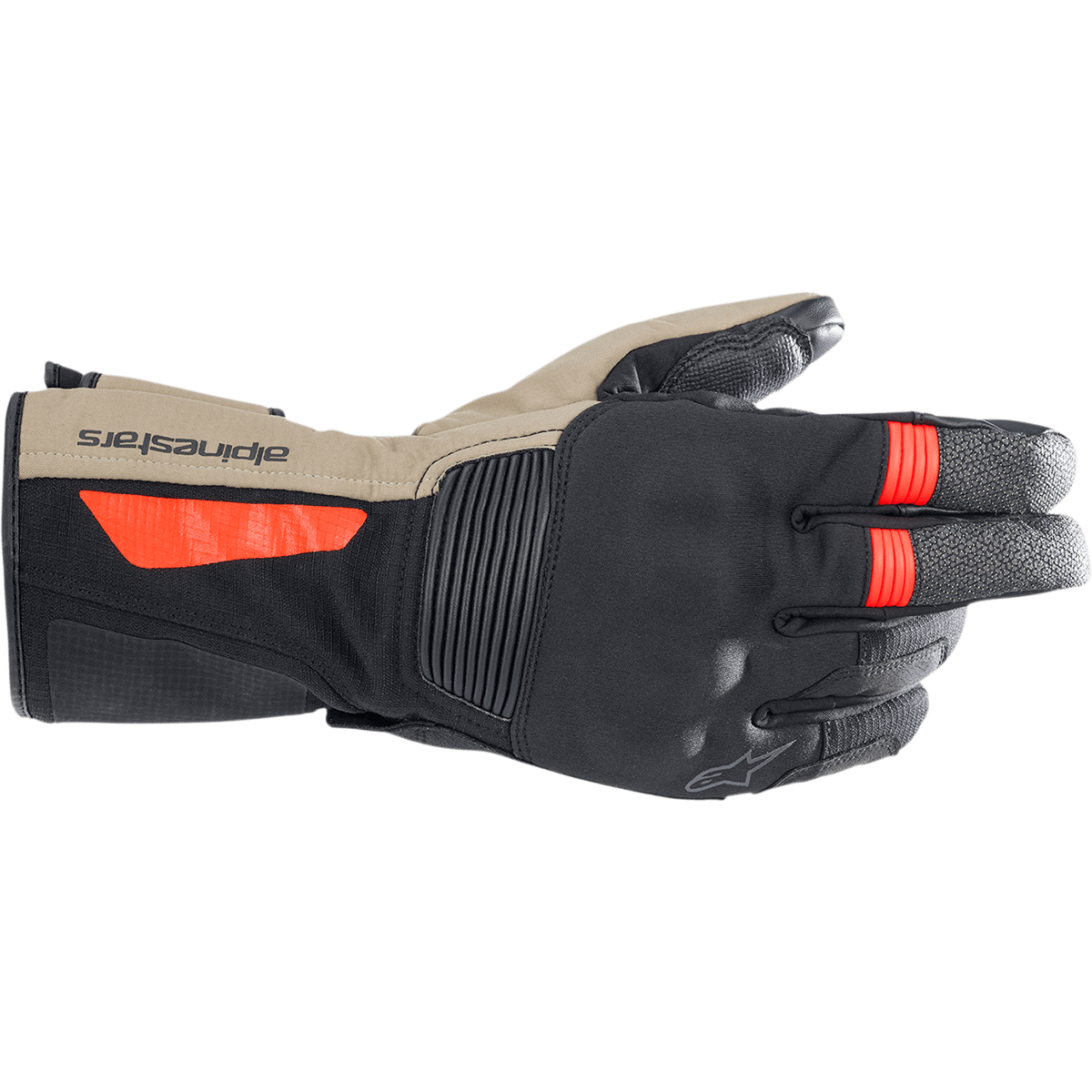 ALPINESTARS Denali Aerogel Drystar? Gloves - Black/Dark Khaki/Fluo Red - Small 3526922-1853-S