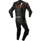 Missile Ignition v2 1-Piece Suit - Black/Red Fluorescent