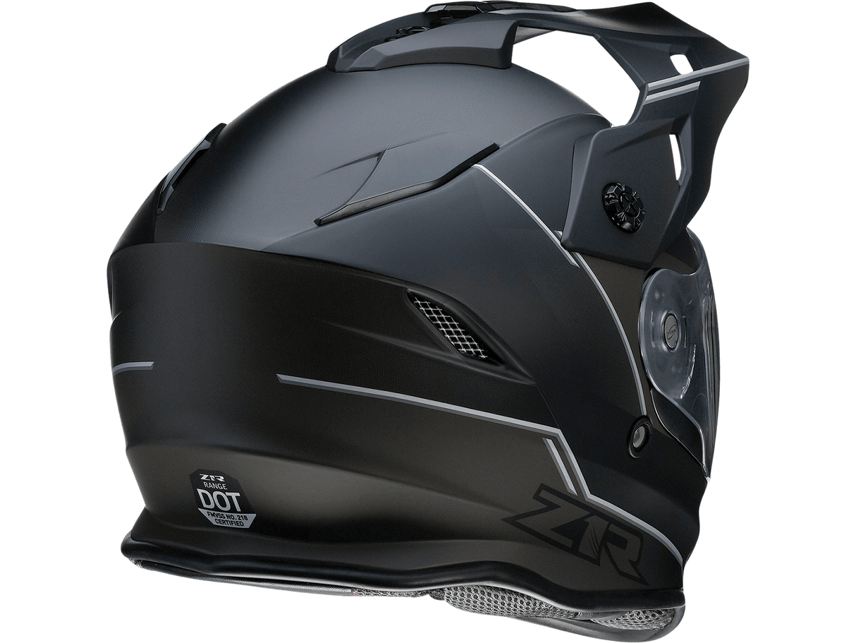 Z1R Range Bladestorm Snow Electric Helmet - Black/White