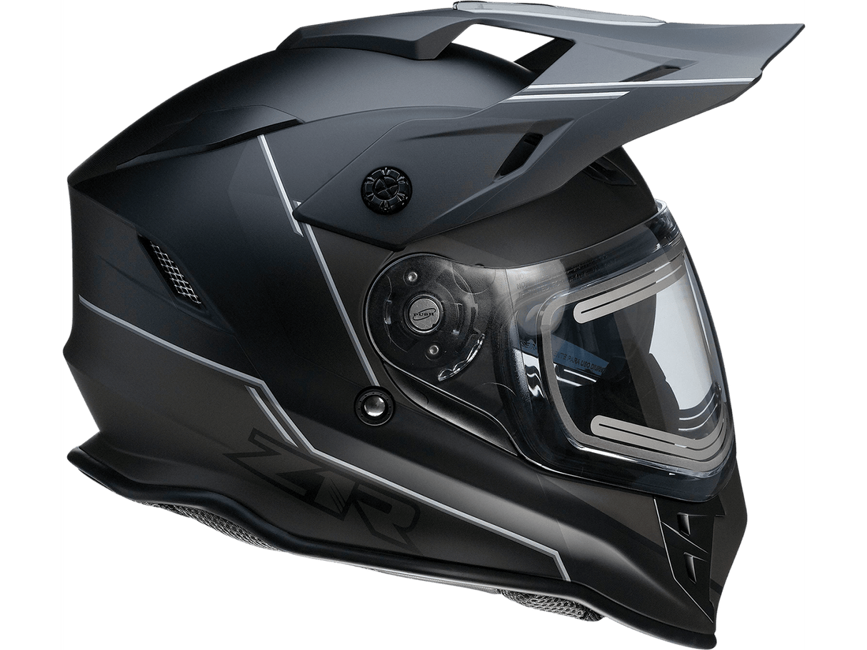 Z1R Range Bladestorm Snow Electric Helmet - Black/White