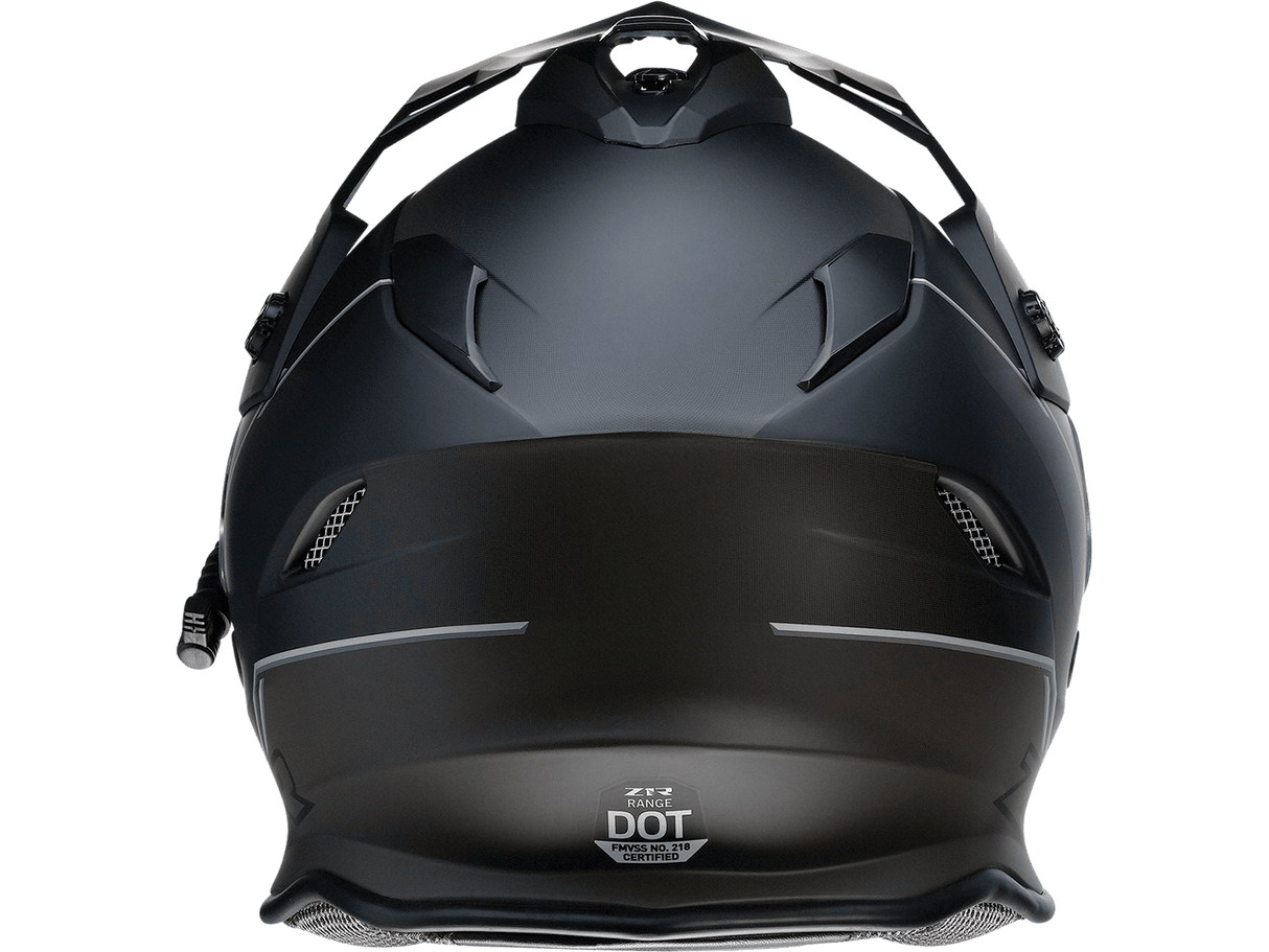 Z1R Range Bladestorm Snow Electric Helmet - Black/White