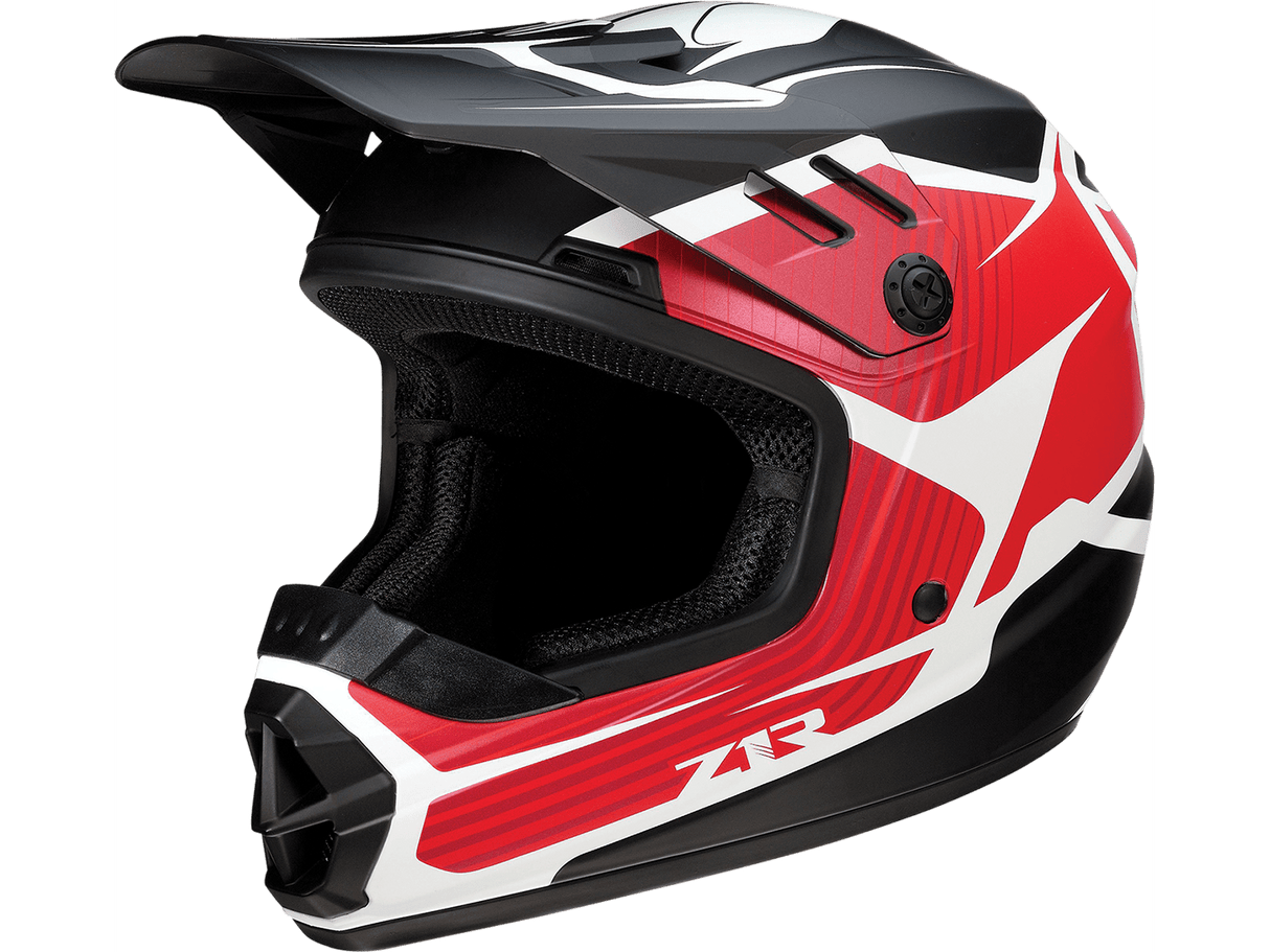 Youth Rise Helmet - Flame - Red