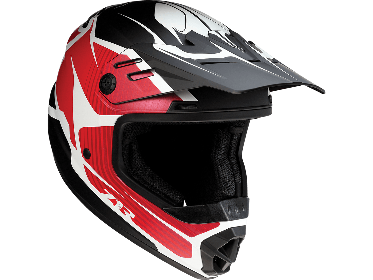 Youth Rise Helmet - Flame - Red