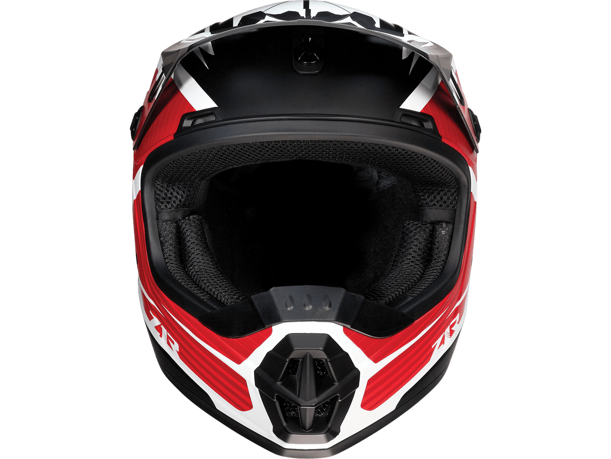 Youth Rise Helmet - Flame - Red