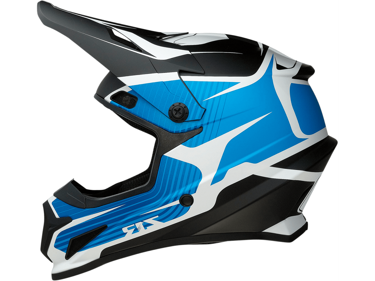 Rise Helmet - Flame - Blue