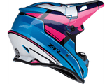 Rise MC Helmet - Pink/Blue