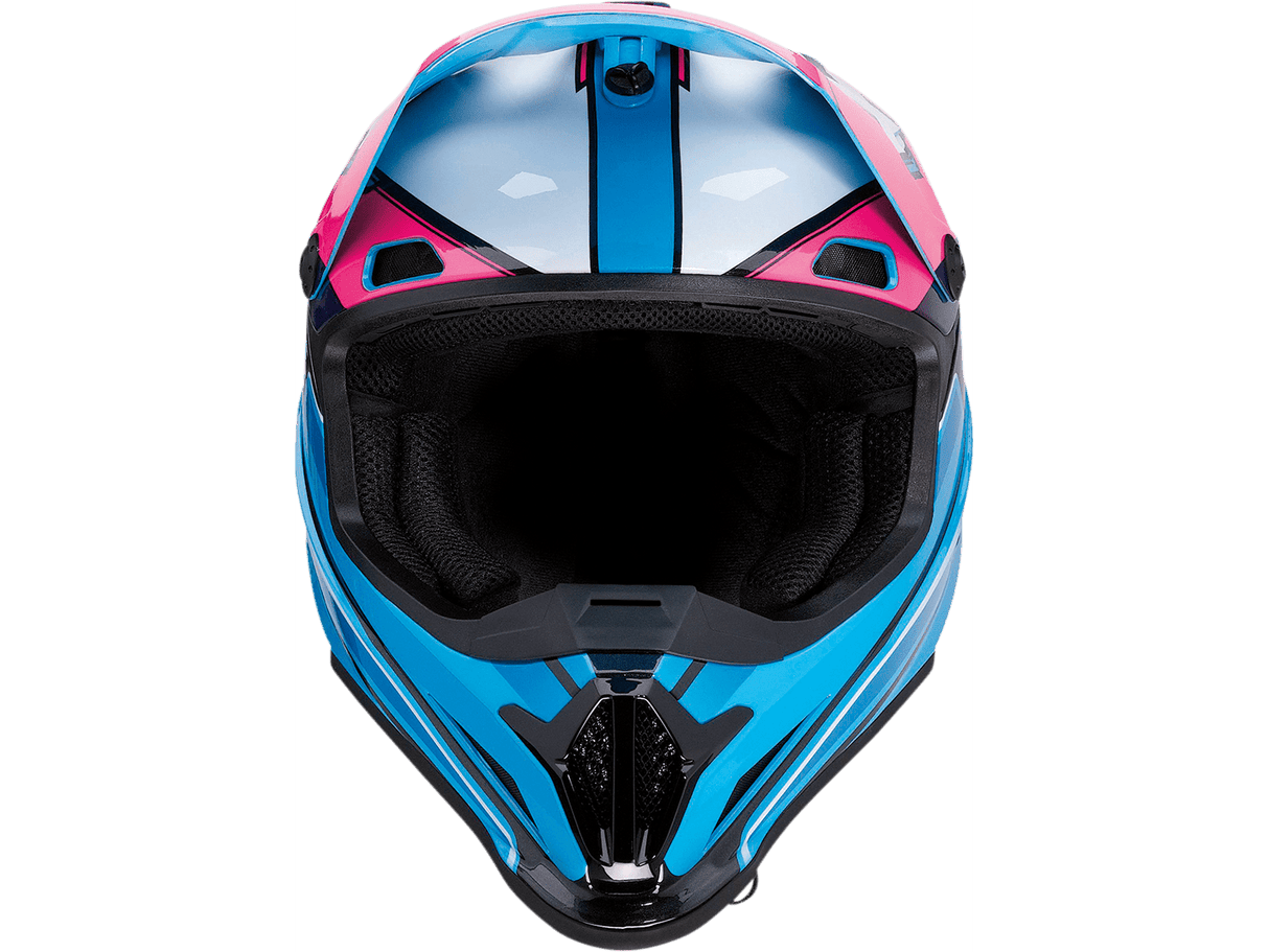 Rise MC Helmet - Pink/Blue