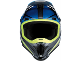 Rise MC Helmet - Blue/Hi-Viz