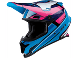 Rise MC Helmet - Pink/Blue