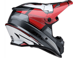 Rise MC Helmet - Red/Gray