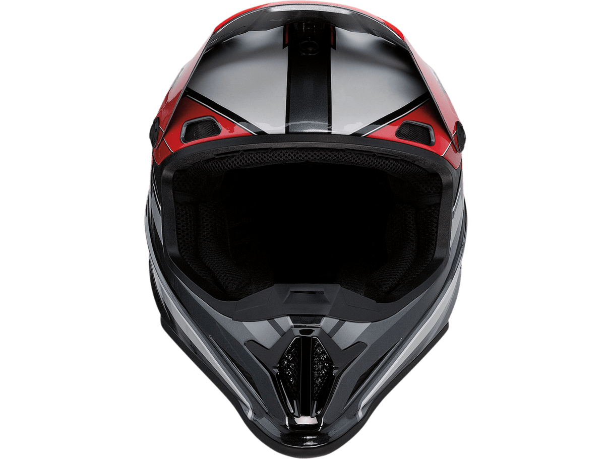 Rise MC Helmet - Red/Gray