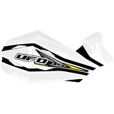 UFO Handguards - MX Claw - White PM01640-041