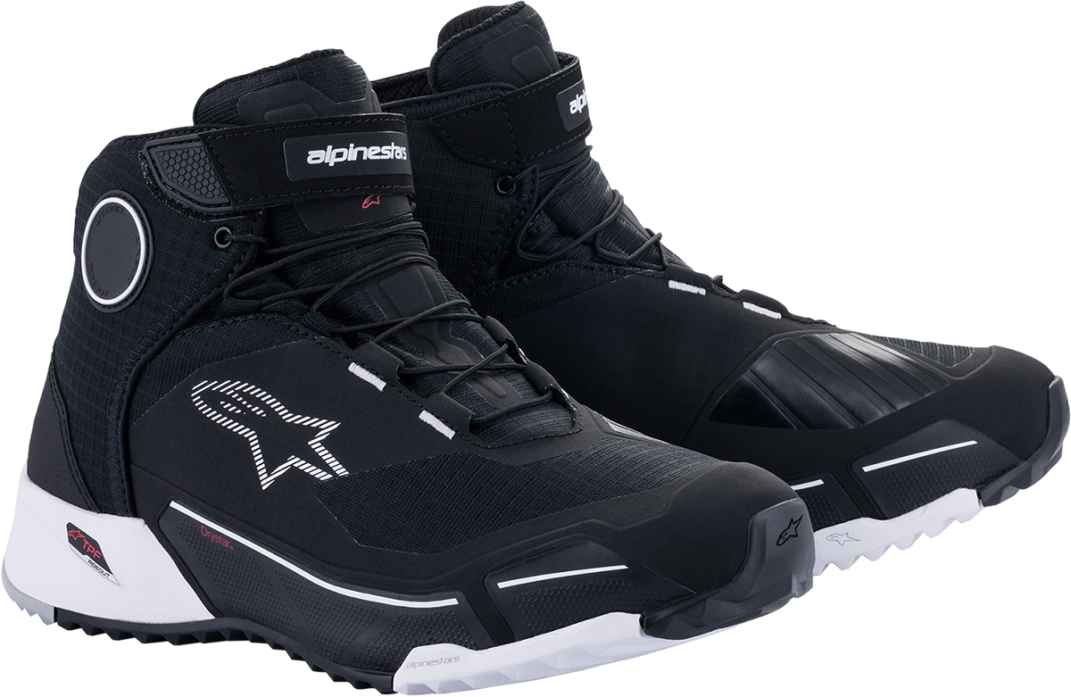 ALPINESTARS CR-X Drystar? Shoes - Black/White - US 10.5 2611820110.5