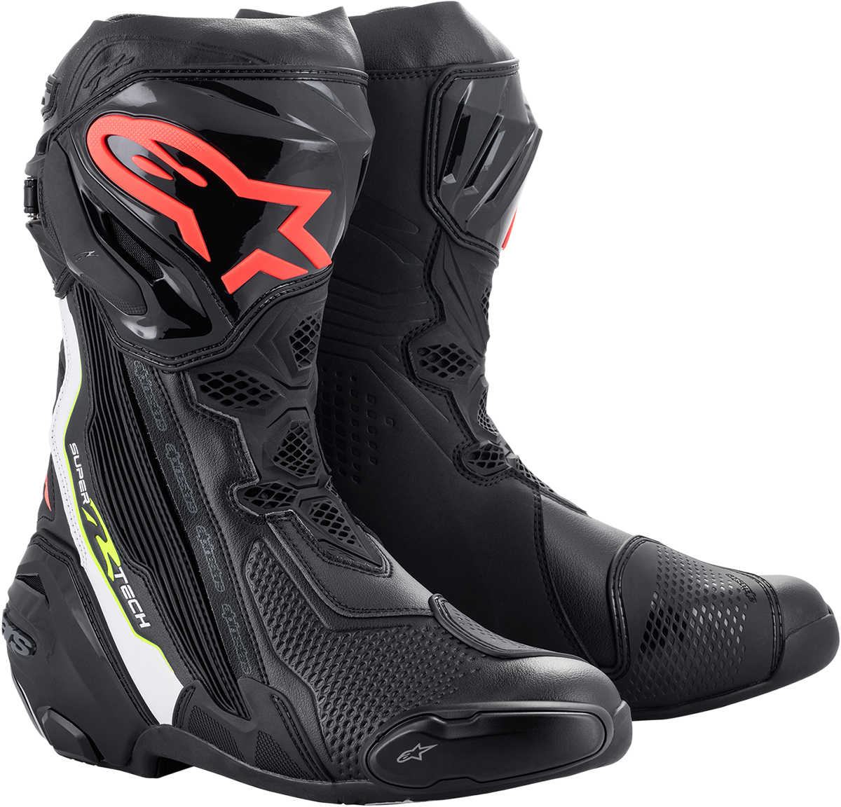 ALPINESTARS Supertech R Boots - Black/Red - US 6 / EU 39 2220021-1236-39