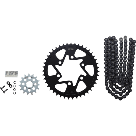 VORTEX Chain Kit - Black CK4103 - Moto Shop Service