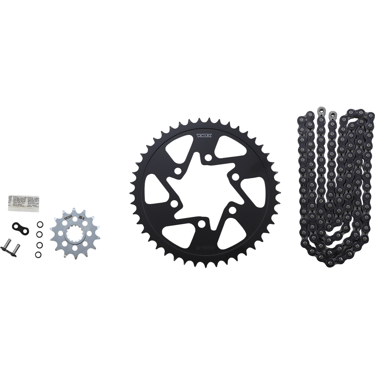 VORTEX Chain Kit - Black CK4219 - Moto Shop Service