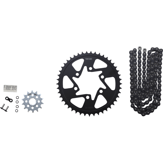 VORTEX Chain Kit - Black CK4219 - Moto Shop Service