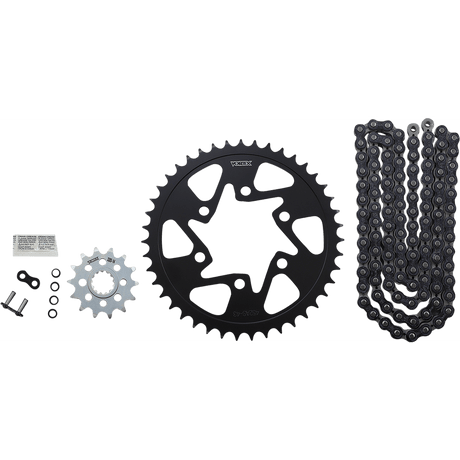 VORTEX Chain Kit - Black CK4218 - Moto Shop Service