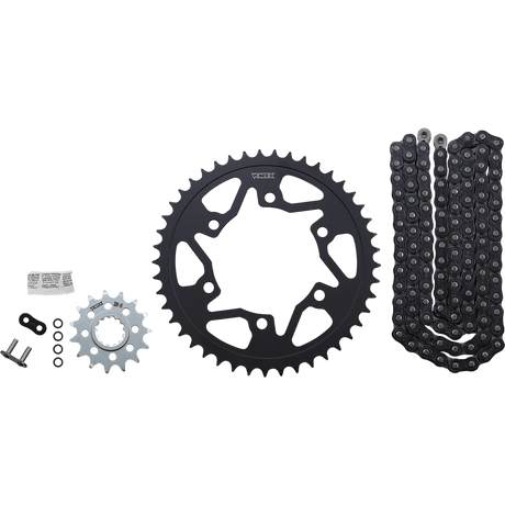 VORTEX Chain Kit - Black CK6457 - Moto Shop Service