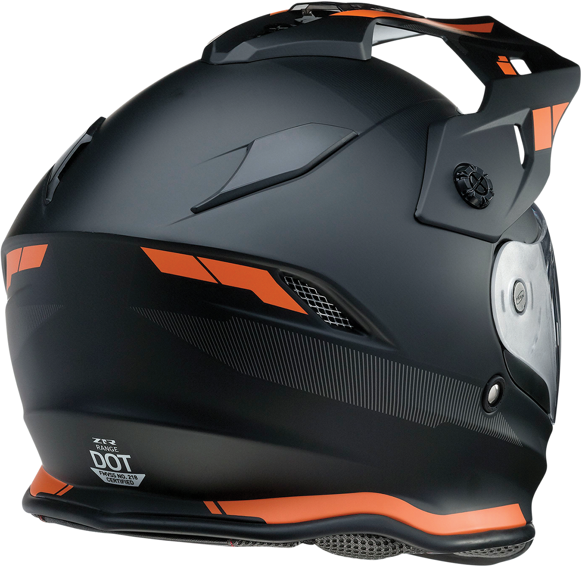 Z1R Range Helmet - Uptake - Black/Orange - Large 0140-0117