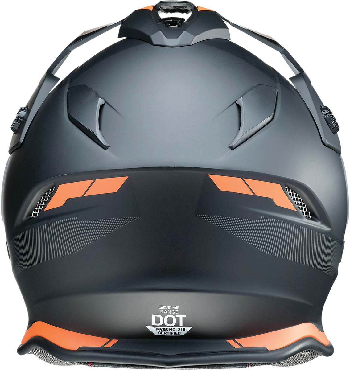 Z1R Range Helmet - Uptake - Black/Orange - Large 0140-0117