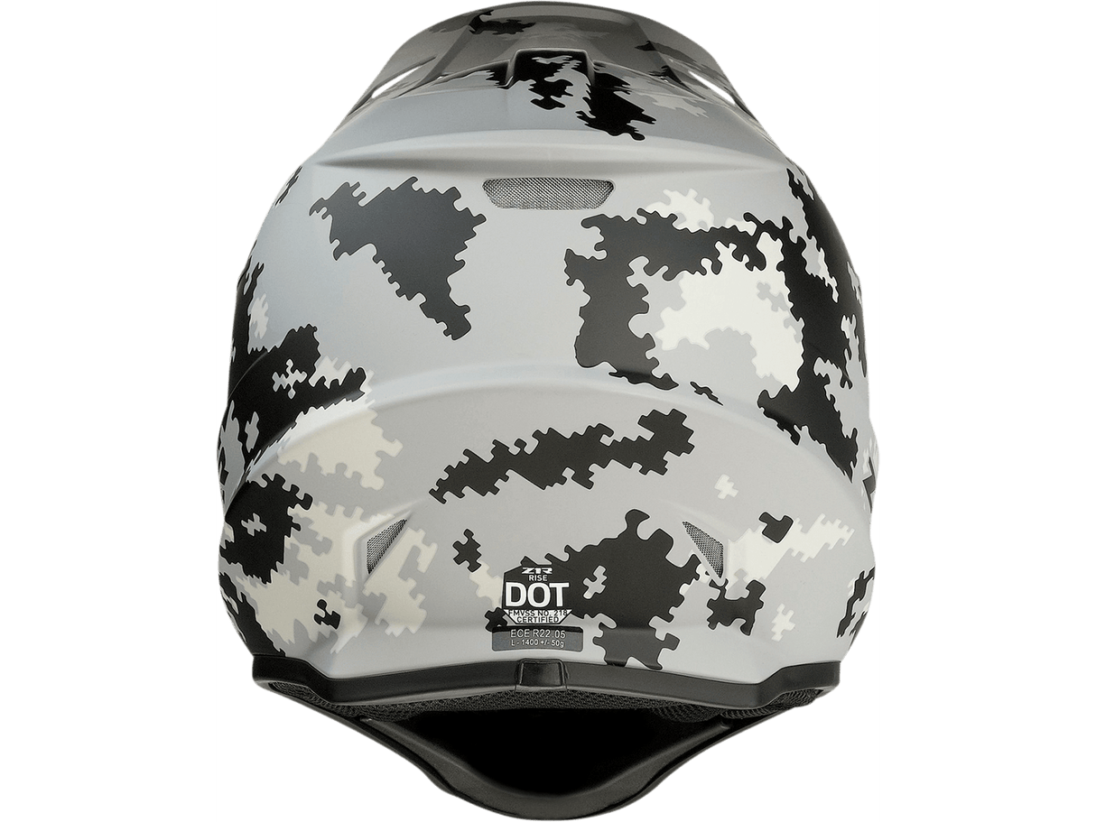 Rise Digi Camo Helmet - Gray