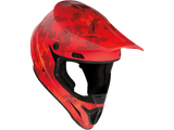 Rise Digi Camo Helmet - Red