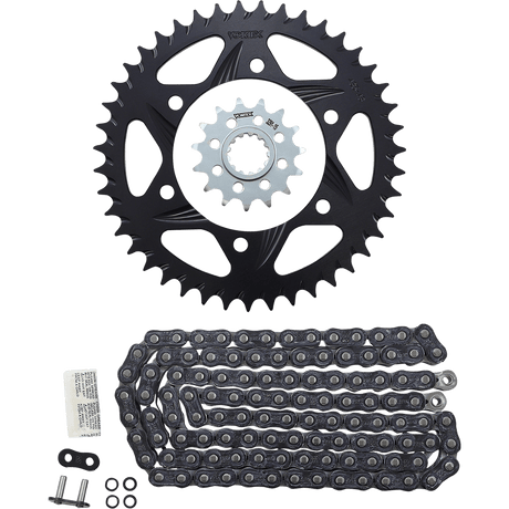 VORTEX Chain Kit - Black CK6454 - Moto Shop Service