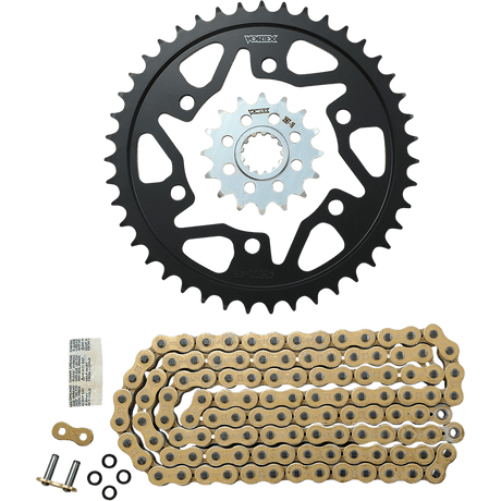 VORTEX Chain Kit - Gold CKG6470 - Moto Shop Service