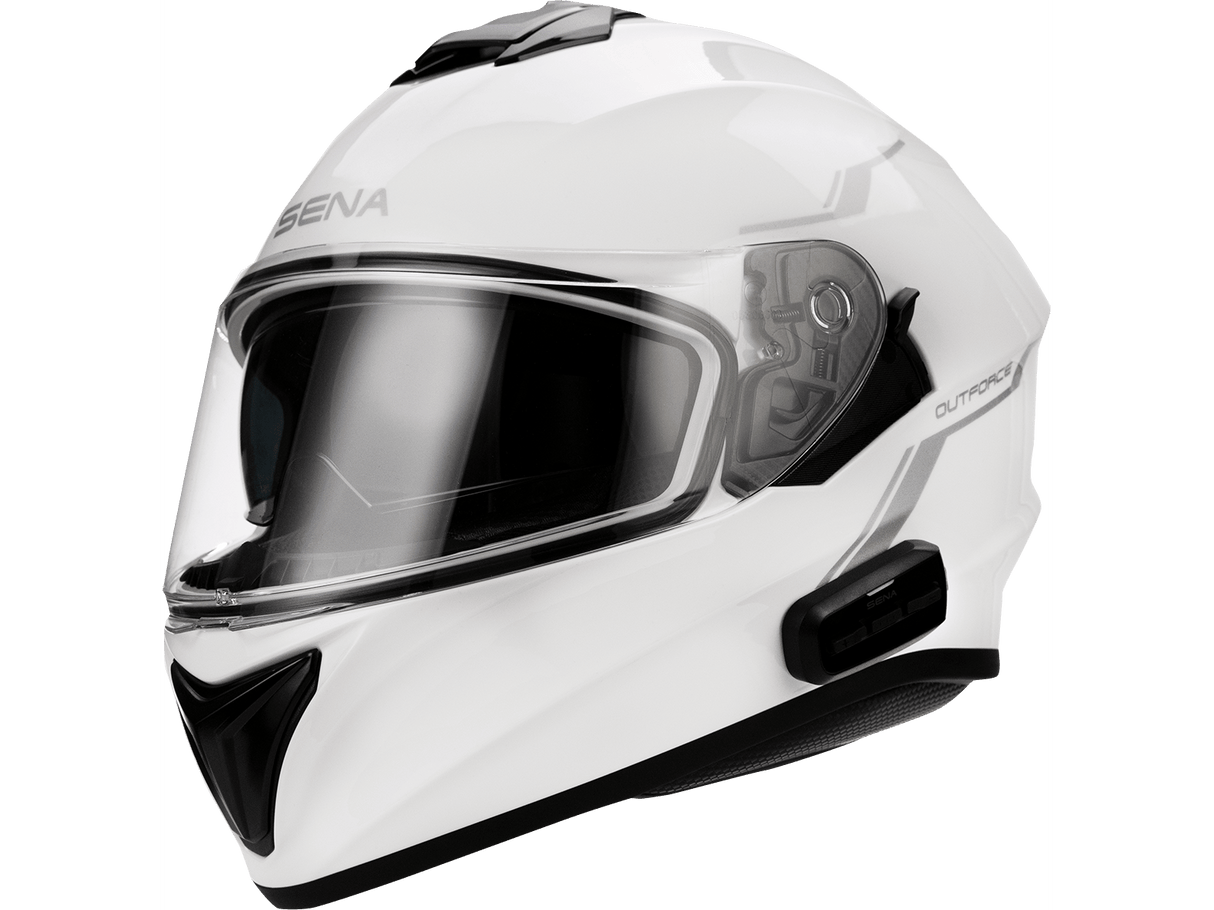 SENA OutForce Helmet - Glossy White