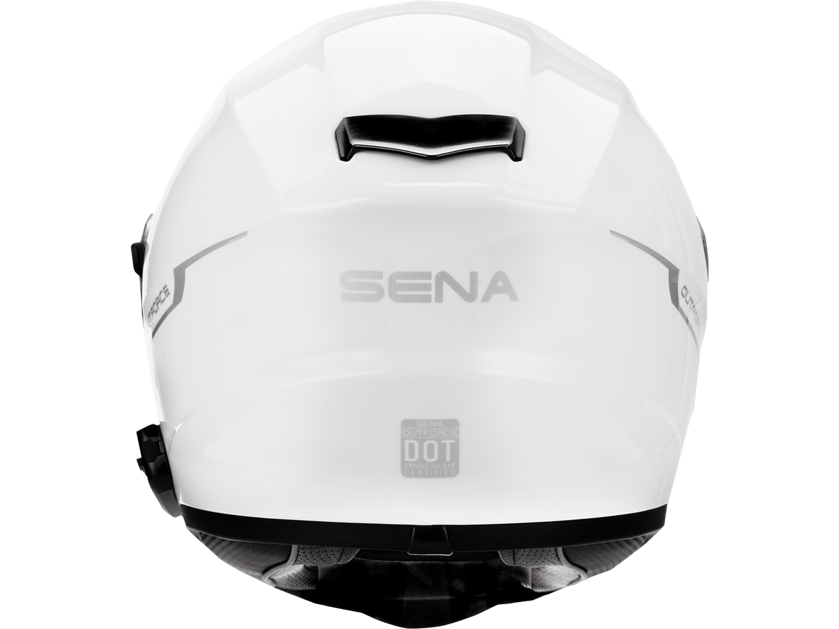 SENA OutForce Helmet - Glossy White