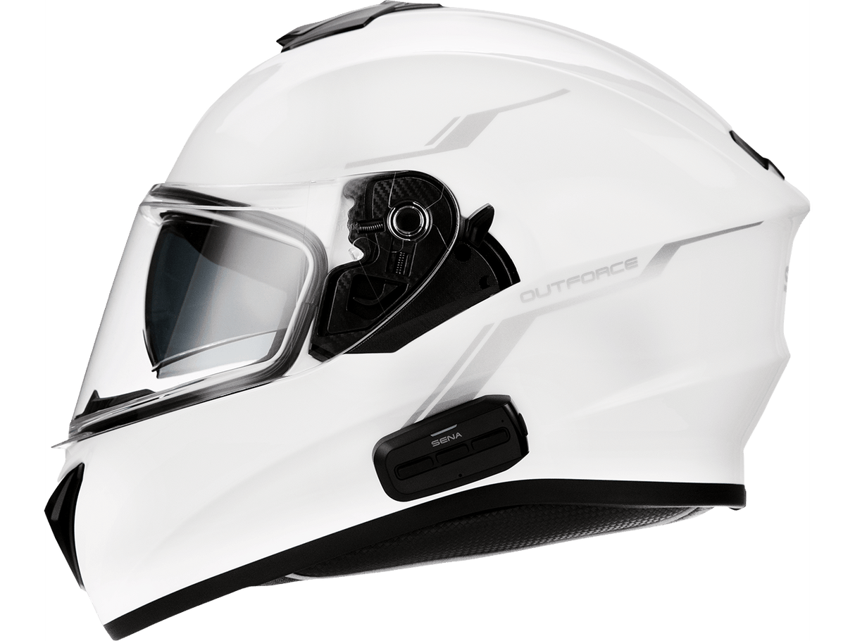 SENA OutForce Helmet - Glossy White