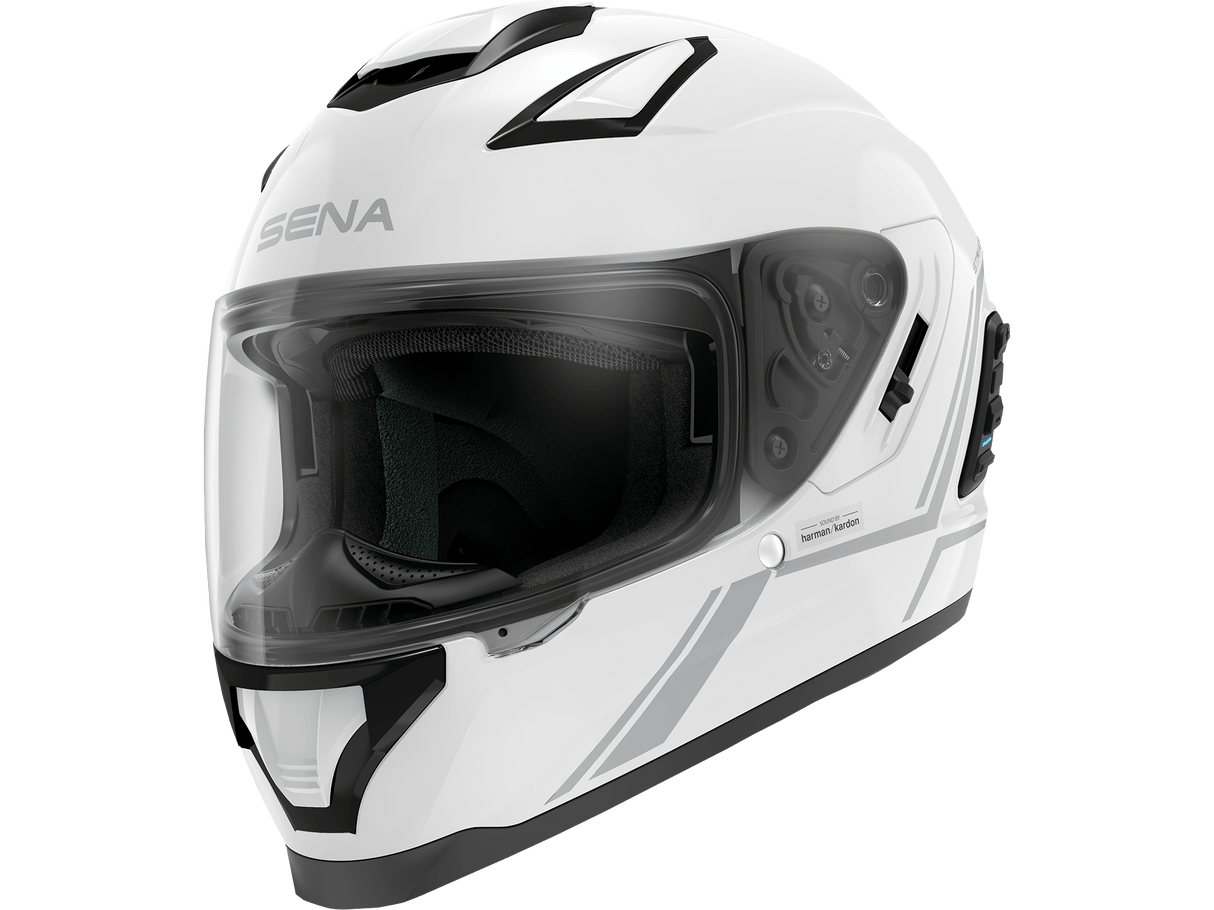 SENA Stryker Helmet - Glossy White