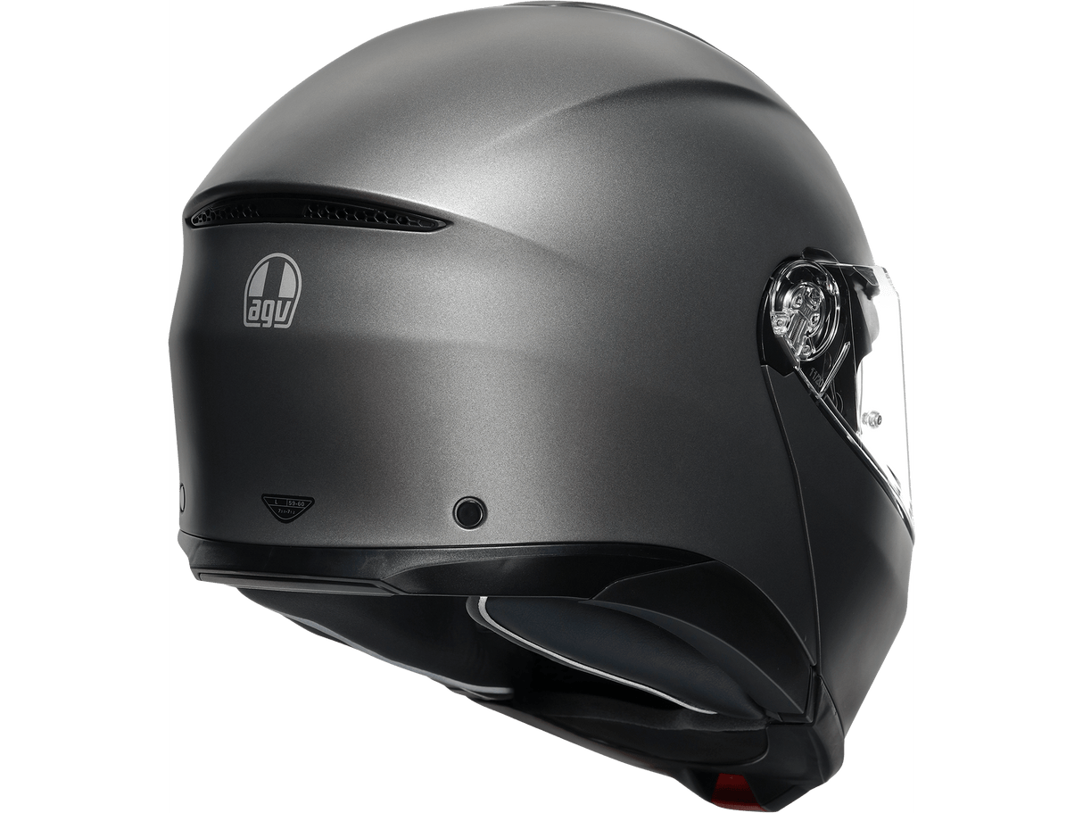 AGV Tourmodular Solid Helmet - Luna Matte Gray - Medium