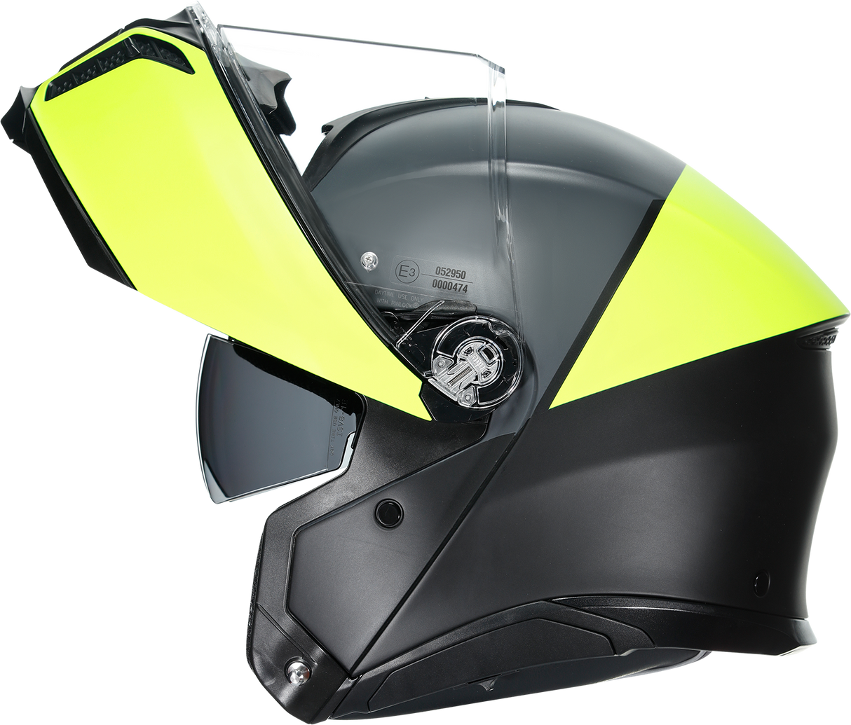 Tourmodular Helmet - Balance - Black/Yellow Fluo/Gray