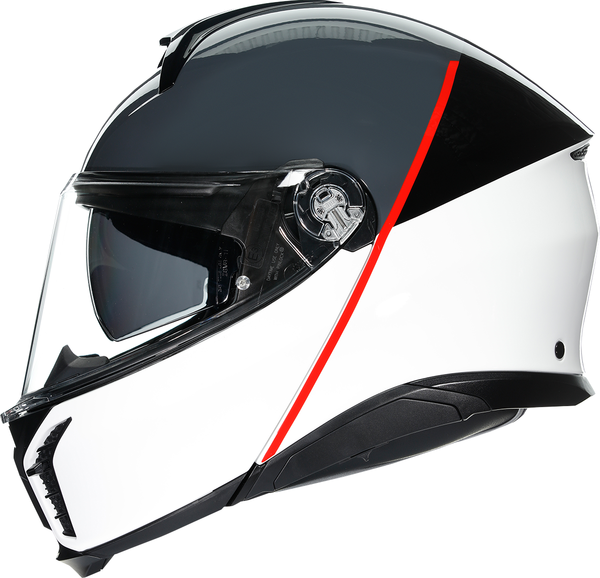 Tourmodular Helmet - Balance - White/Gray/Red