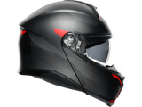 AGV Tourmodular Frequency Helmet - Matte Gunmetal/Red - 2XL