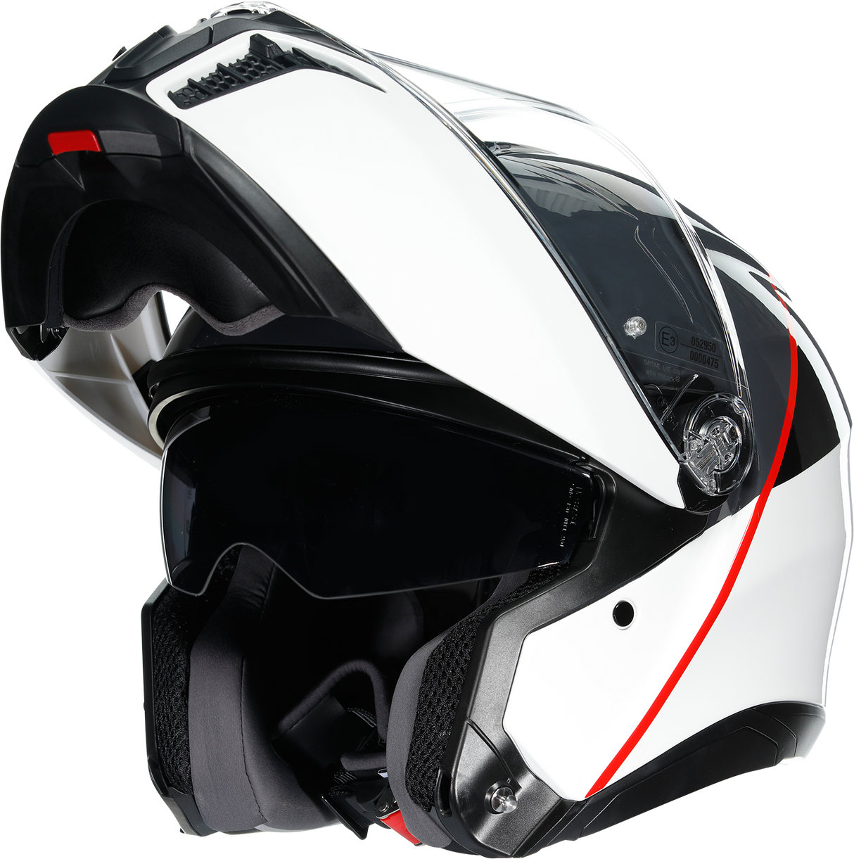 Tourmodular Helmet - Balance - White/Gray/Red