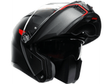 AGV Tourmodular Frequency Helmet - Matte Gunmetal/Red - 2XL