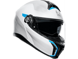 AGV Tourmodular Frequency Helmet - Light Gray/Blue - 2XL