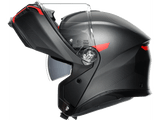 AGV Tourmodular Frequency Helmet - Matte Gunmetal/Red - 2XL