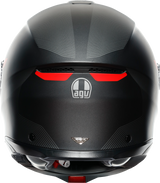 AGV Tourmodular Helmet - Frequency - Matte Gunmetal/Red - XL 211251F2OY00515