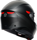 AGV Tourmodular Helmet - Frequency - Matte Gunmetal/Red - Small 211251F2OY00510