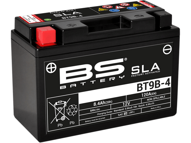 BS BATTERY Battery - BT9B-4 (YT) 300642 - Moto Shop Service