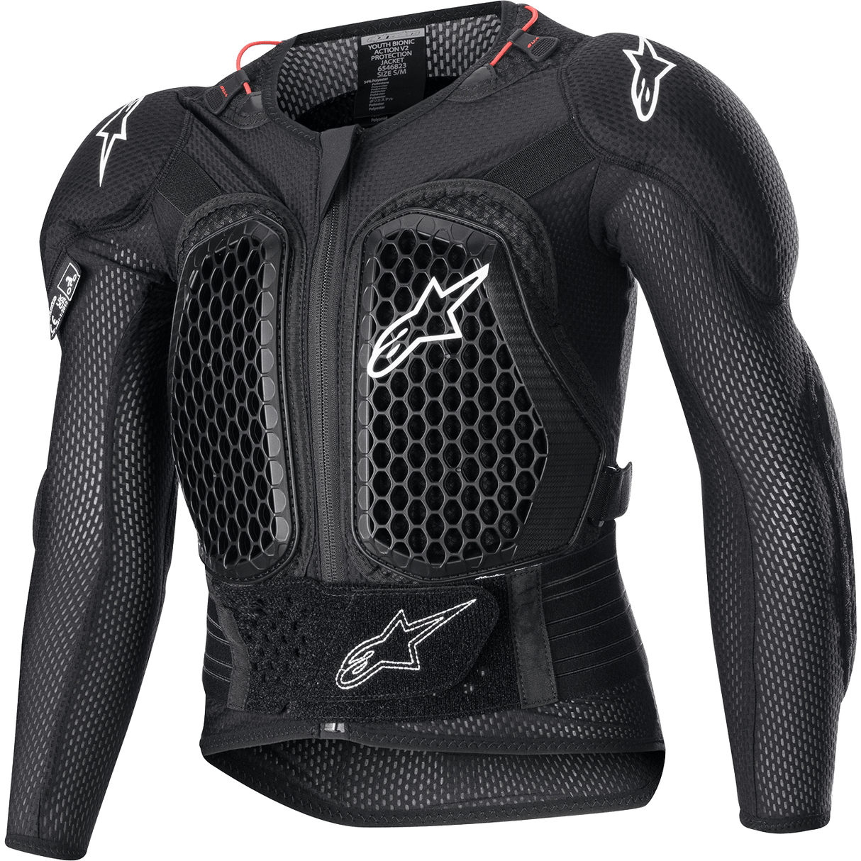 Youth Bionic Action V2 Protection Jacket - Black