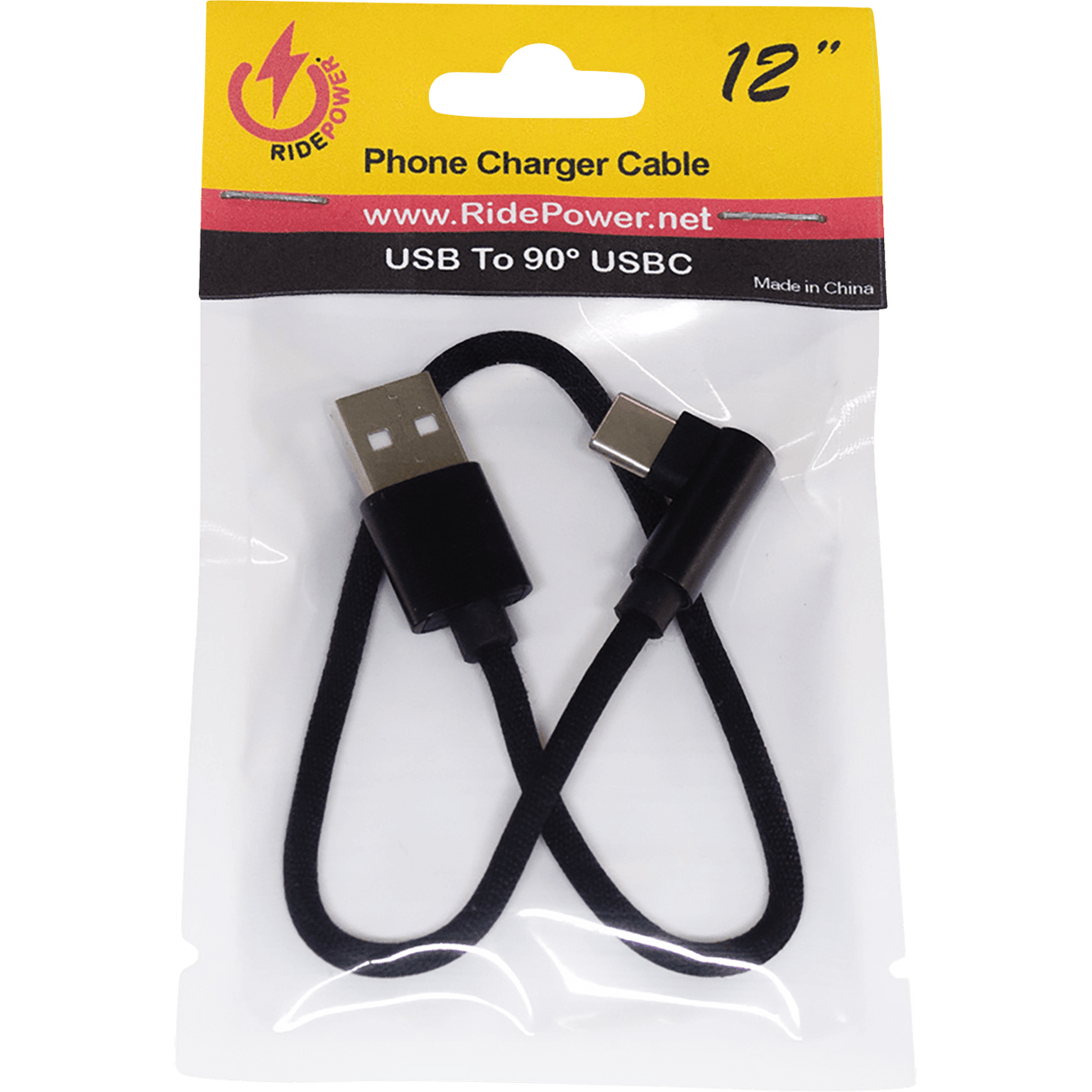 90 USB to 90 Lightning Cable - Charger - Single-End - 18" RP90DEGUSBLHT18