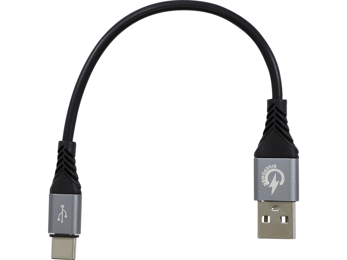 RidePower USB to USB-C Cable Charger - Single-End