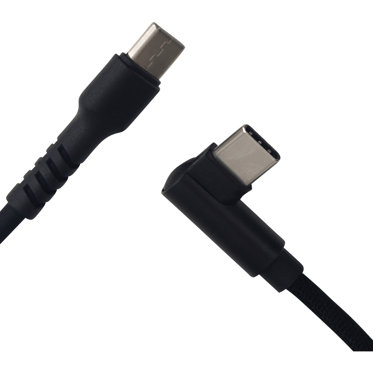 USB to 90 USB-C Cable - Charger - Single-End - 12" 90DEGUSBUSBC12