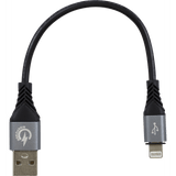 USB to Lightning Cable - Charger - Single-End - 7-1/2" RPUSBLHT75