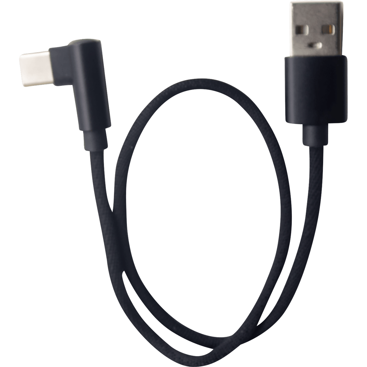 USB to 90 USB-C Cable - Charger - Single-End - 12" 90DEGUSBUSBC12